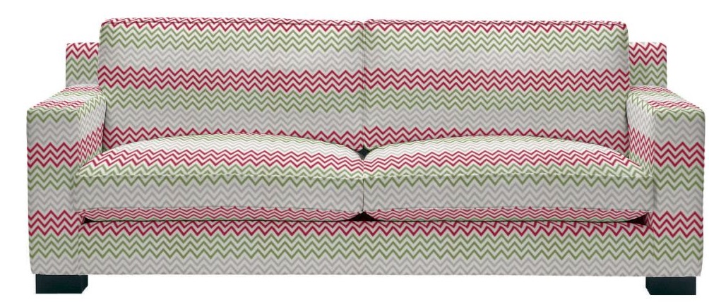 Stoff Meterware Banjar in Rot-Grau-Grün | Kollektion Bali IN&OUT Stoff Meterware Banjar in Rot-Grau-Grün | Kollektion Bali IN&OUT