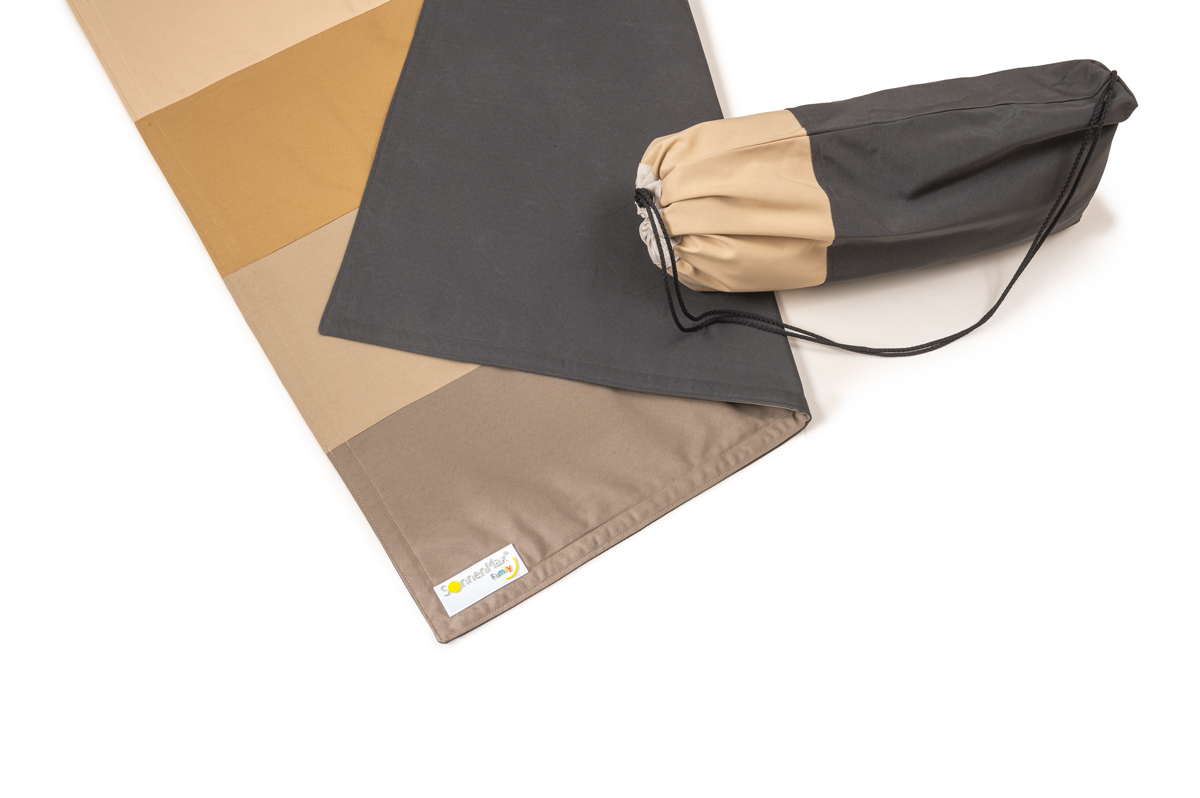 Multifunktions-Outdoordecke in beige-braun Multifunktions-Outdoordecke in beige-braun