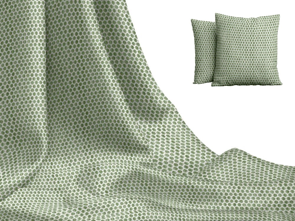 Stoff Meterware Barceloneta in Grün | Kollektion Barcelona IN&OUT Stoff Meterware Barceloneta in Grün | Kollektion Barcelona IN&OUT