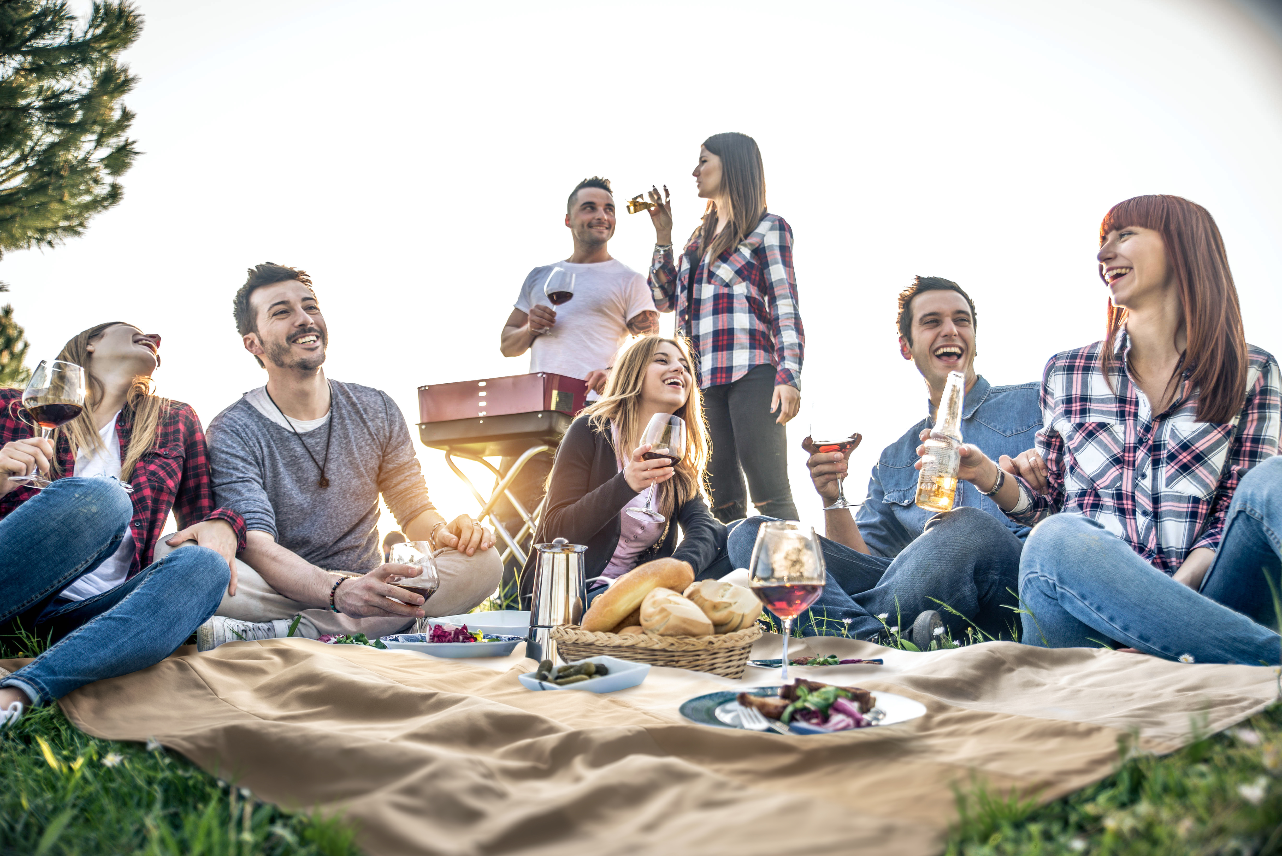 Multifunktions-Outdoordecke in beige-braun Multifunktions-Outdoordecke in beige-braun